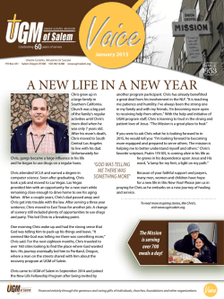 A NEW LIFE IN A NEW YEAR