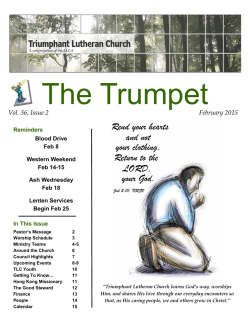 Download or read our newsletter online. See past issues under