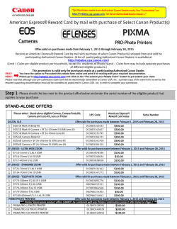 Cameras - CanonPriceWatch