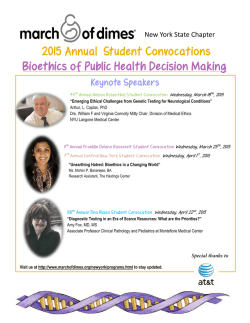 Central New York Student Convocation