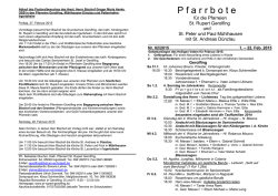 Pfarrbote download - in St. Rupert