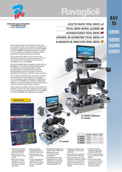 RAV TD 5080WS 5080WD 5060WD 5040WD