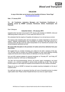 Download Document - NHSBT Hospitals and Science