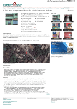 8 Bedroom Independent House for sale in Bansdroni, Kolkata