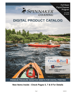 View PDF - Spinnaker Coating