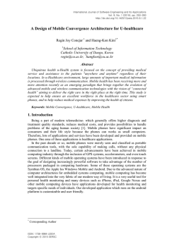 A Design of Mobile Convergence Architecture for U