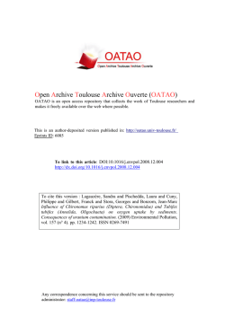 Influence of Chironomus riparius (Diptera, Chironomidae