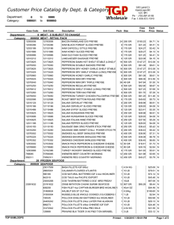 Meat Catalog