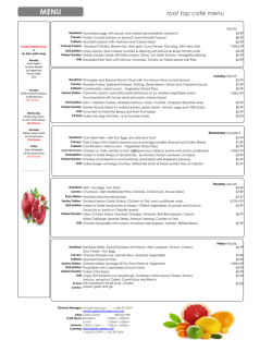 Stevens Creek Roof Top Cafe