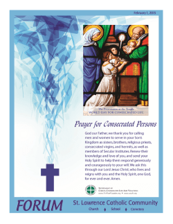 This Week - St. Lawrence Catholic Church