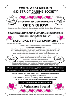 Schedule - Fosse Data