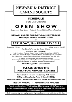 Schedule - Fosse Data