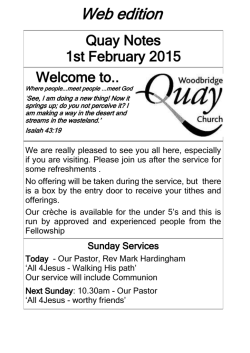 Web edition - Woodbridge Quay Church