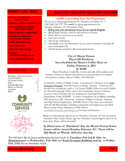Newsletter - Skagitseniors.org