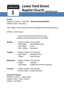 1 - Lower Ford Street Baptist Church