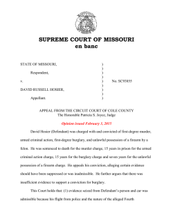 SUPREME COURT OF MISSOURI en banc