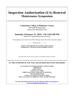Inspection Authorization (I/A) Renewal