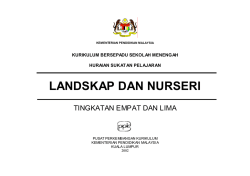 LANDSKAP DAN NURSERI