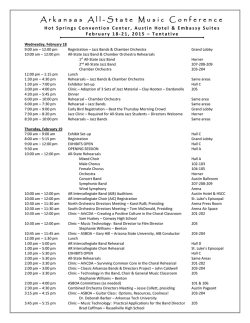 All-State Music Conference