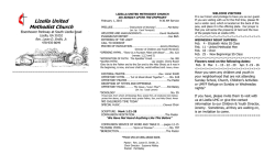 February 1, 2015.pub - Lizella United Methodist Church