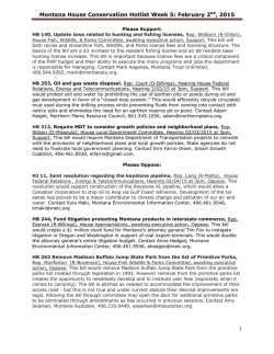 House - Montana Conservation Voters