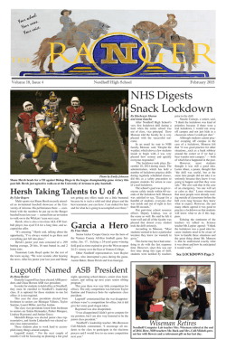 NHS Digests Snack Lockdown - Ojai Unified School District