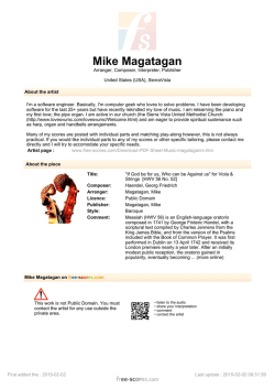 "If God be for us, Who can be Against us" for Viola - Free