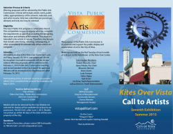 Kites Over Vista Call to Artists