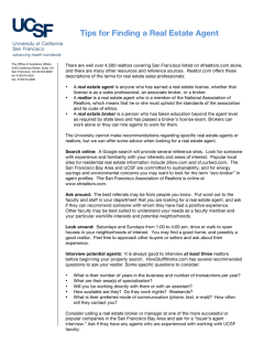 Tips for Finding a Real Estate Agent