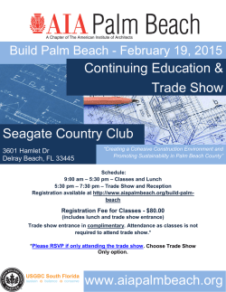 HERE - AIA Palm Beach