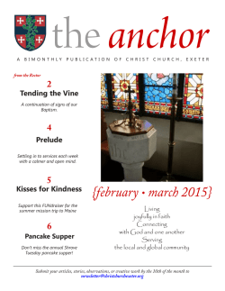 Newsletter - Christ Church