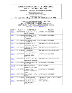 Superior Court, State of California
