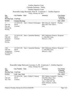 Grafton Superior Court