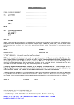 Download Here - Devonshire Park Estate