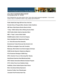 02/16/12 - UCLA Health System