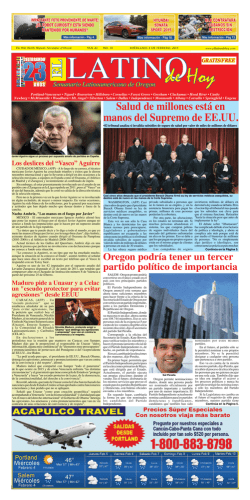 PDF Version - Latin Newspaper of Oregon
