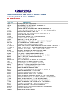 Productos - COMPUFAX SA de CV