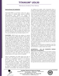 Instrucciones de instalaci&oacute;n