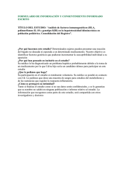 Consentimiento informado