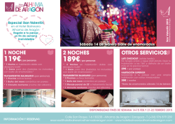 2 NOCHES OTROS SERVICIOS - Hotel Sercotel Balneario Alhama