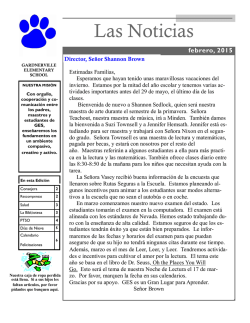 Las Noticias - Gardnerville Elementary School