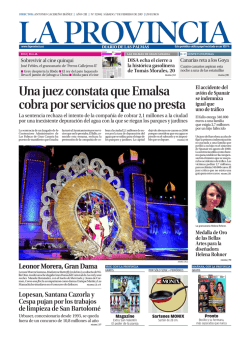 Una juez constata que Emalsa cobra por servicios