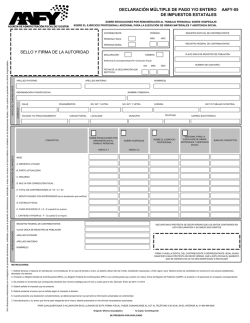 aafy-05 sello y firma de la autoridad declaraci&oacute;n m&uacute;ltiple de pago y