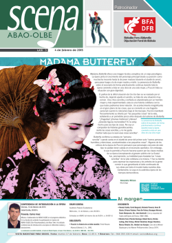 MADAMA BUTTERFLY