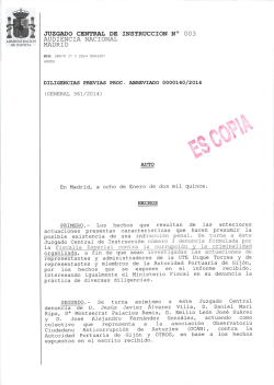 Consulte aqu&iacute; el auto judicial sobre El Musel