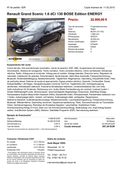 Renault Grand Scenic 1.6 dCi 130 BOSE Edition