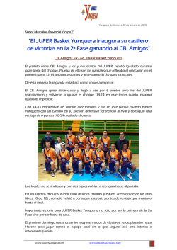 Ampliar - CDEE. Basket Yunquera
