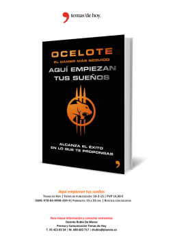 Aqu&iacute; empiezan tus sue&ntilde;os Ocelote