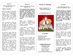 Familia Misionera - centros misioneros verbum dei