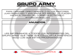 grupo army - Avivamiento